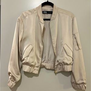 Satin Zara Bomber